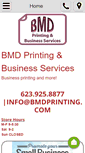 Mobile Screenshot of bmdprinting.com